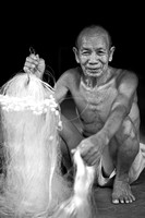 Fisherman with nets